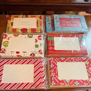 Festive Holiday Photo Greeting Cards Set